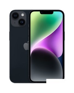 Смартфон iPhone 14 eSIM 128GB (полуночный) Apple