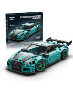 Игрушка конструктор Nissan GT-R MY88306 (с пультом дистанционного управления и набором электродвигателей) Moyu