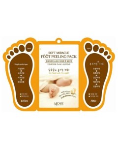 MJCARE SOFT FOOT PACK Маска-носочки для ног 2*15мл 30.0 Mijin