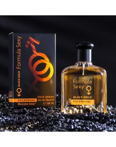 Туалетная вода мужская с феромонами Formula Sexy Black Gold 100 мл по мотивам 1 Million P Rabanne Today parfum