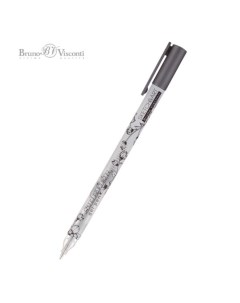 Ручка гелевая SKETCH ART UniWrite SILVER 0 8 мм серебряный Brunovisconti