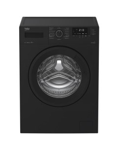 Стиральная машина WSRE 6512ZAA, класс А, 1000 об/мин, 6 кг, черная Beko