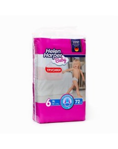 Трусики-подгузники Baby XL 18+ кг, 72 шт Helen harper