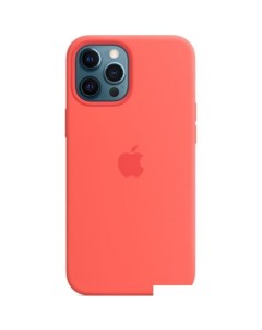 Чехол для телефона MagSafe Silicone Case для iPhone 12 Pro Max (розовый цитрус) Apple