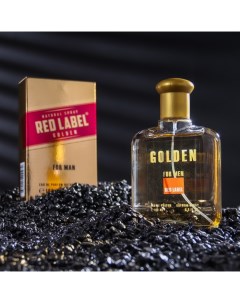 Парфюмерная вода мужская Red Label Golden, 100 мл (по мотивам 1 Million (P.Rabanne) Today parfum