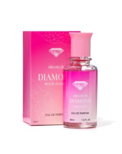 Парфюмерная вода женская Dreams of Diamond, 30 мл (по мотивам Bright Crystal (Versace) Delta parfum