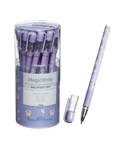 Ручка шариковая MagicWrite Обнимашки Мышки корпус Soft Touch 0 5 мм синие чернила Brunovisconti