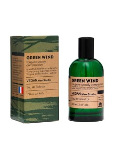 Туалетная вода мужская Vegan Man Studio Green Wind, 100 мл (по мотивам 12.12. Blanc (Lacoste) Delta parfum