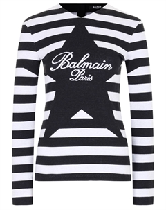 Лонгслив хлопковый Balmain