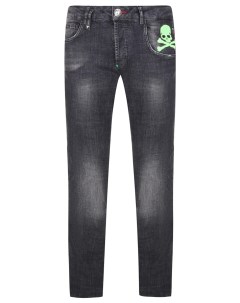 Джинсы Slim Fit хлопковые Philipp plein