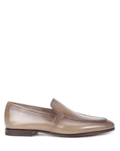 Лоферы кожаные Santoni