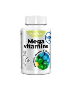 Витаминно-минеральный комплекс Mega Vitamins Men 40+ Quamtrax