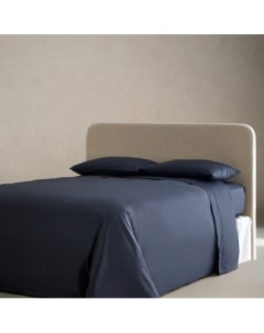 Притачная простыня из хлопкового перкаля 300 нитей 140 x 200 x 30 Zara home