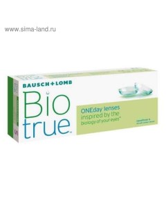 Контактные линзы Biotrue ONE day, -5/8,6, в наборе 30 шт. Bausch&lomb