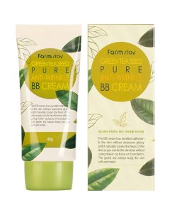 BB крем разглаживающий морщинки с семенами зеленого чая Green Tea Seed Pure Anti-Wrinkle BB Cream Farmstay