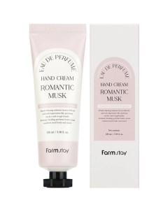 Крем для рук парфюмированныйс экстрактом вечерней примулы Romantic Musk Hand Cream Farmstay