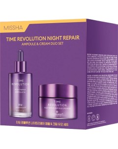 Набор для ухода за кожей Time Revolution Night Repair Ampoule Cream Duo Set Missha