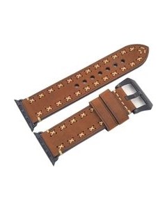 Ремешок для умных часов Leather Cross для Apple Watch Bingo