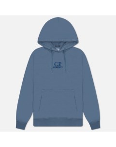 Мужская толстовка Brushed And Emerized Diagonal Fleece Logo Hoodie C.p. company