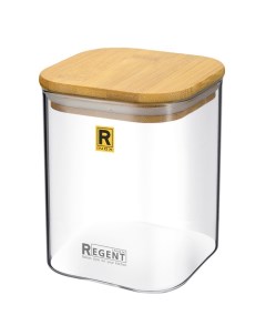 Банка стеклянная Regent Linea Desco, 0,75 л Regent inox