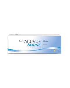 Контактные линзы 1 - Day Acuvue Moist, 3/8,5, в наборе 30шт Johnson & johnson