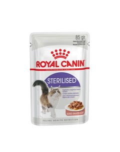 Влажный корм RC Sterilised для стерилизованных кошек в соусе пауч 85 г Royal canin