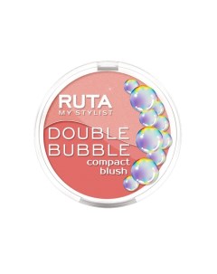 Румяна двойные DOUBLE BUBBLE компактные тон 101 2х4 5г Ruta