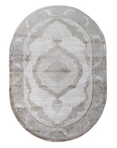 Ковер (0,8х1,5) VICTORIA HL651-CREAM-VIZON-OVAL Safyun