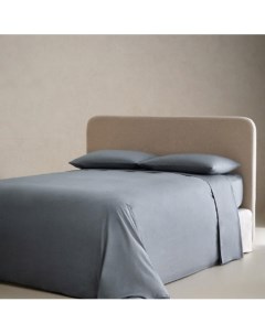 Простыня 200 нитей хлопково-перкаль плоский лист 240 x 280 Zara home