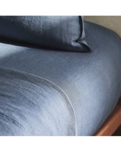 Простыня на подгонке 140 гxм? из льна 160 x 200 x 30 Zara home