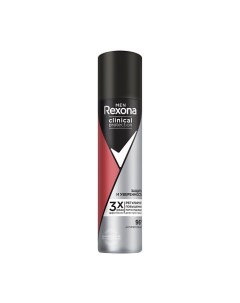 Дезодорант-антиперспирант аэрозоль Защита и уверенность Clinical Protection Men Rexona