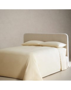 Простыня 200 нитей хлопково-перкаль плоский лист 190 x 280 Zara home