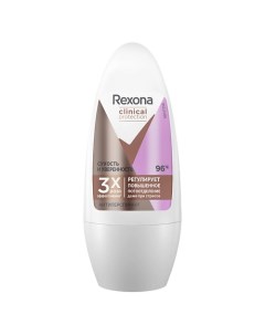 Антиперспирант-дезодорант шариковый Сухость и уверенность Clinical Protection Rexona