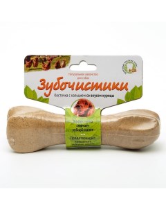 Деревенские лакомства для собак средних пород со вкусом курицы 95 г Зубочистики