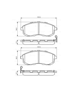 Тормозные колодки Bosch