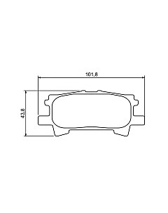 Тормозные колодки 0986494224 Bosch