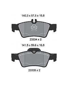 Тормозные колодки 2333403 Textar