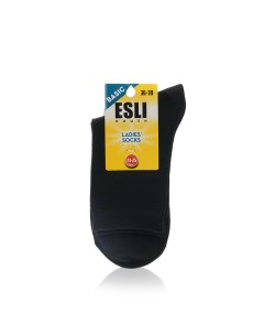 Носки женские BASIC р.23-25 000 черный Esli