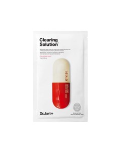 Маска капсулы красоты очищающая Clearing Solution Dremask Ultra-Fine Microfiber Sheet Dr.jart+