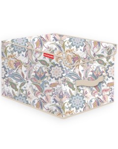 Кофр для хранения Paisley 30x40x25 см, бежевый Hausmann