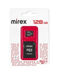 Карта памяти microSDXC 13613-AD3UH128 128GB (с адаптером) Mirex