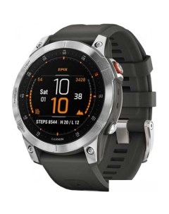 Умные часы Epix Gen 2 (cланцевая сталь/черный) Garmin