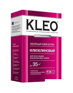 Клей для обоев  Extra 35+20% Флизелиновый (290 г) Kleo