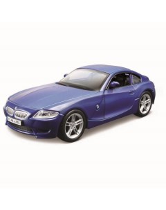 Машинка Bmw Z4 M Coupe, Die-Cast, 1:32, цвет синий Bburago