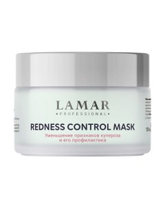 Успокаивающая маска для лица с никотинамидом REDNESS CONTROL MASK 100.0 Lamar professional