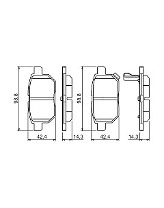 Тормозные колодки Bosch