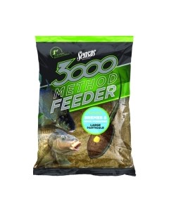 Прикормка рыболовная 3000 Method Feeder Bream & Big Fish / 70752 Sensas