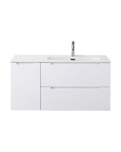 Тумба с умывальником ETNA-1000-2C-1A-SO-BL-R + BB1000ETL-L Belbagno