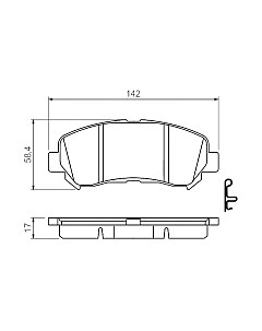 Тормозные колодки Bosch