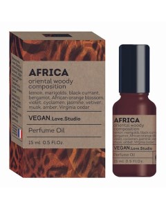 Парфюмерное масло для тела Africa 15.0 Vegan.love.studio